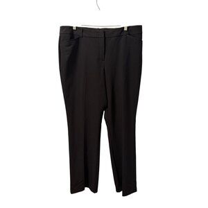 Worthington Perfect Black Dress Pants Sz 14 Straight Leg.  NWT